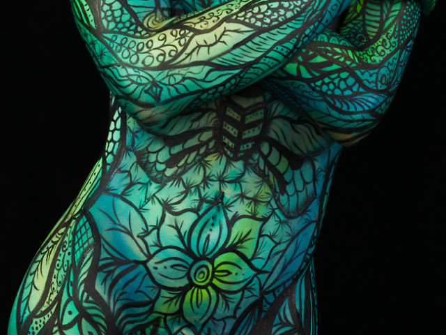 Trina Merry-Body Painting